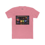 Newton's Cradle Kinetic Art Tee — 'Kest' Logo Graphic Cotton Shirt