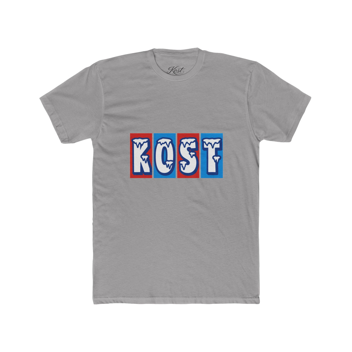 Crew Tee — 'LOST' Retro Block Letter Graphic T-Shirt