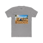 Coastal Beach Tee — 'KOST' Sand & Surf Graphic T-Shirt