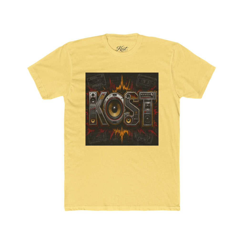 KOST DJ Speaker Tee — Vintage Boombox Music T‑Shirt