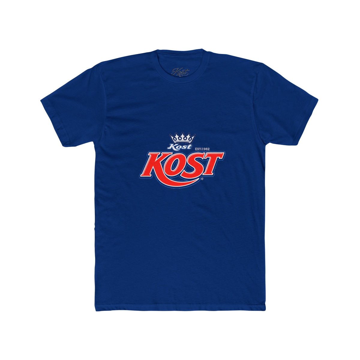 KOST Retro Logo Tee — Classic Crowned Graphic Cotton T-Shirt