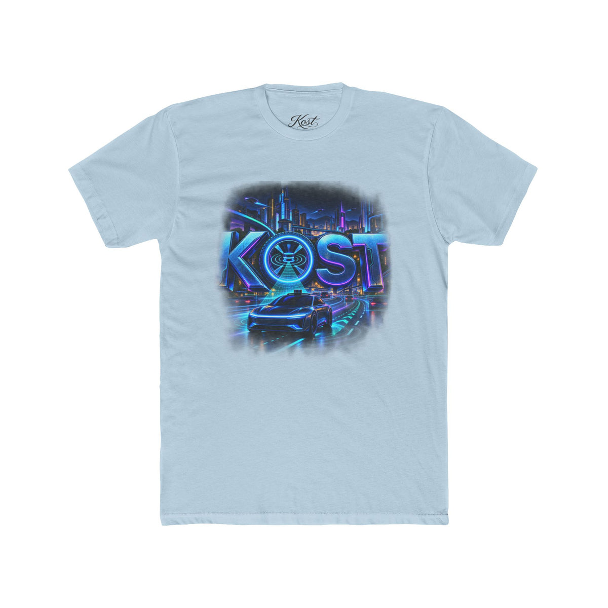 KOSI Neon Cyberpunk Graphic T-Shirt