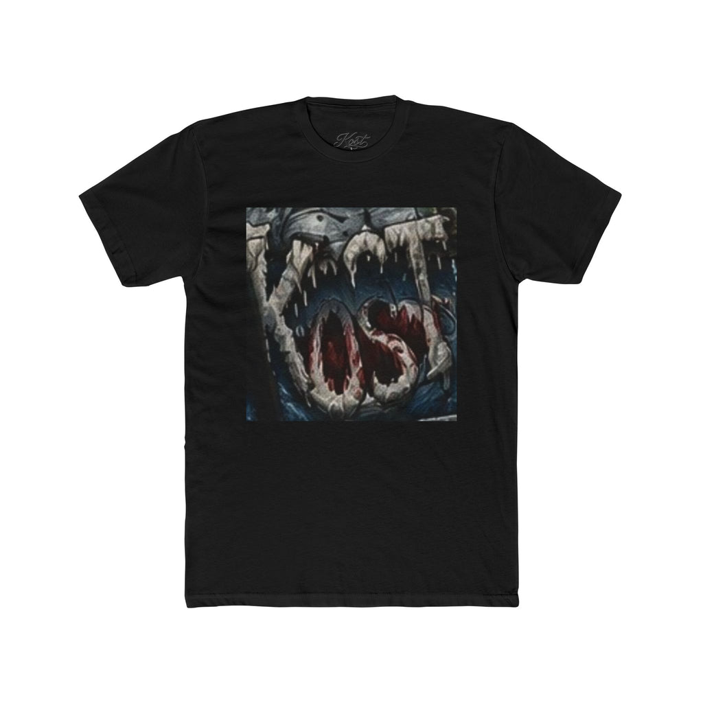 Shark Bite Graphic Tee — 'Lost' Horror Shark Design