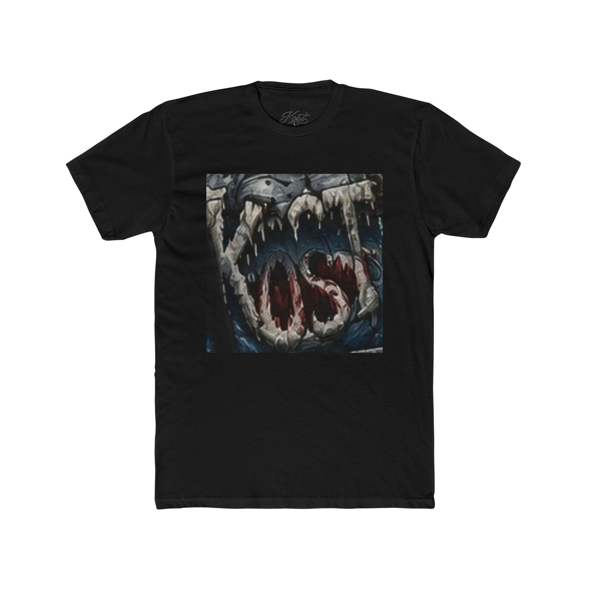 Shark Bite Graphic Tee — 'Lost' Horror Shark Design
