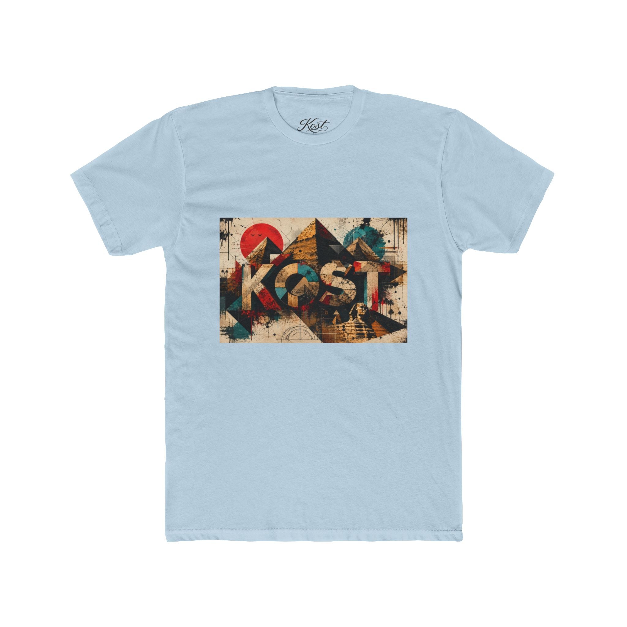 Retro Geometric 'Kost' Graphic Tee