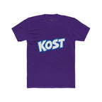 KOST Retro Logo T‑Shirt — Bold Blue Graphic Crew Tee