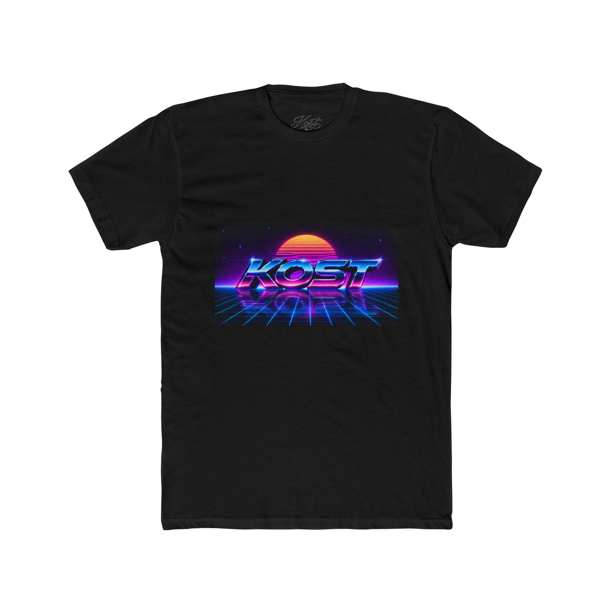 KOST Retro Neon Vaporwave Graphic T-Shirt
