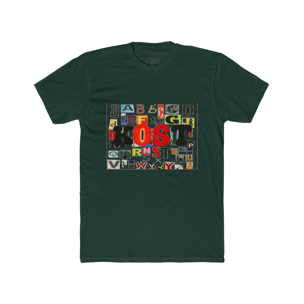 Alphabet Typography Ghost Tee