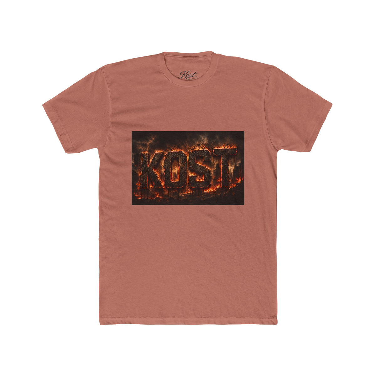 KOSH Fiery Graphic Cotton T-Shirt
