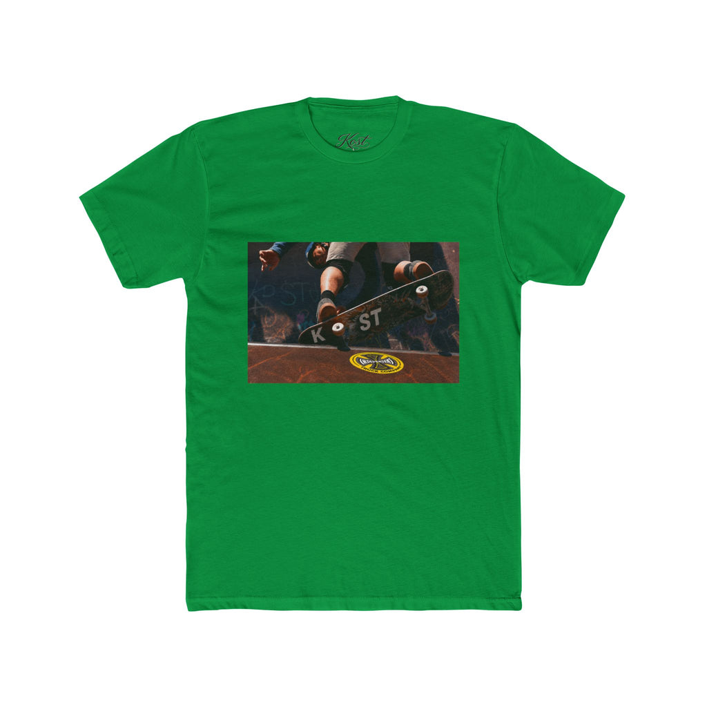 Skate Trick Photo Tee — Vintage Skateboard Crew Shirt