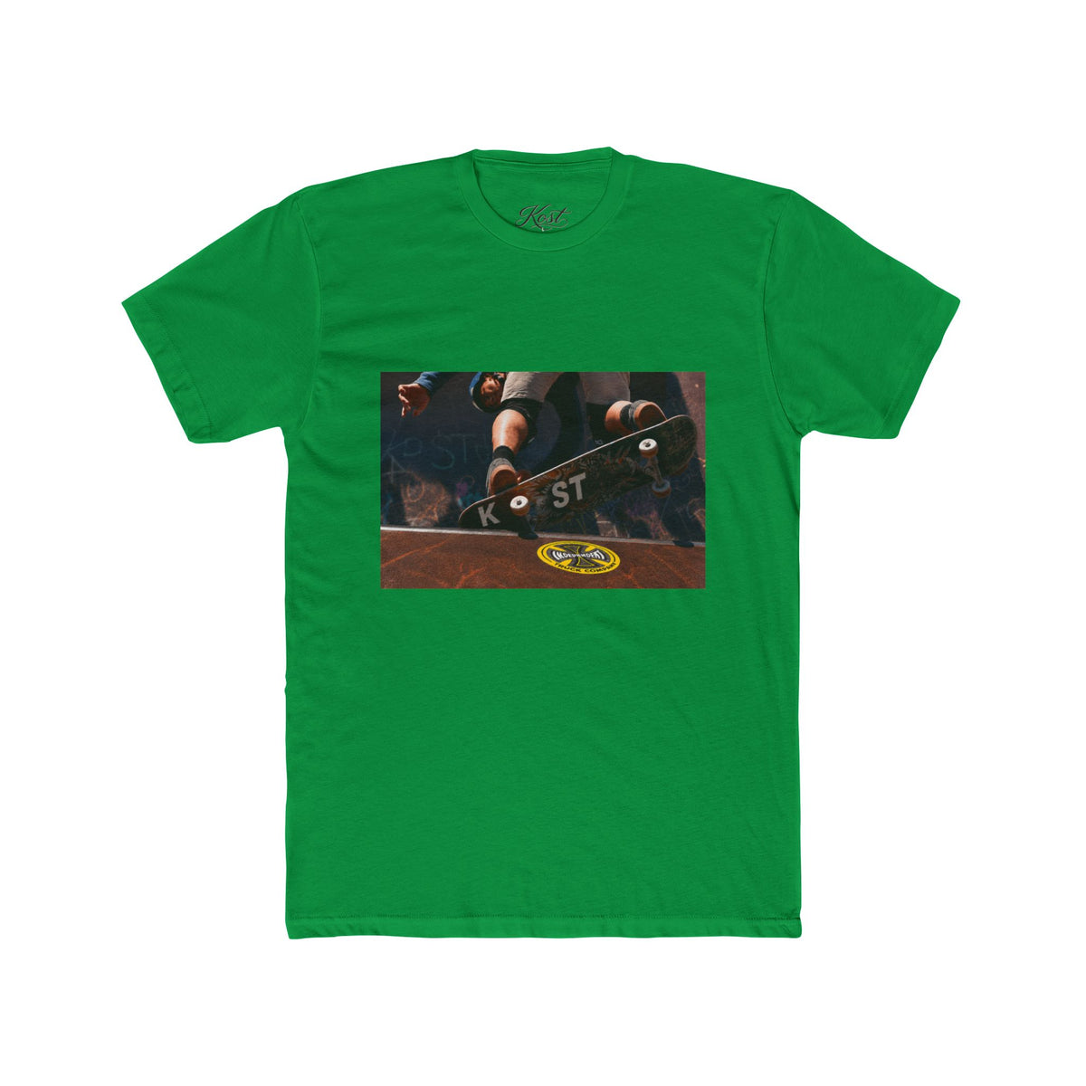 Skate Trick Photo Tee — Vintage Skateboard Crew Shirt