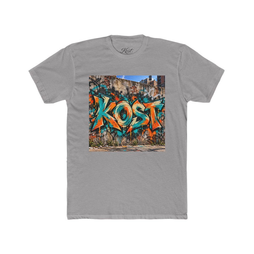 KOST Graffiti Street Art Tee — Urban Spray Paint Graphic T-Shirt