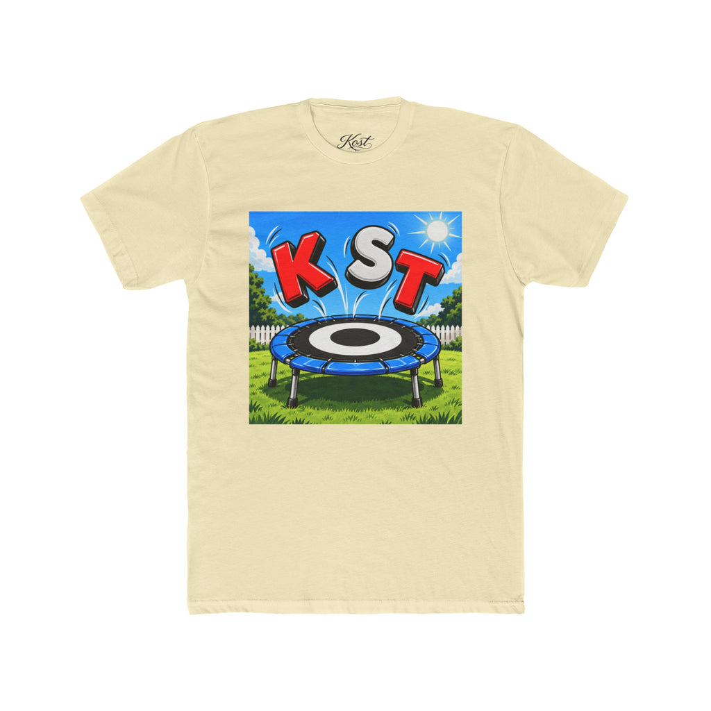 KST Trampoline Graphic Tee — Fun Backyard Jump Shirt