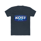 KOST Logo Crewneck T‑Shirt — Vintage Blue Brand Graphic Tee