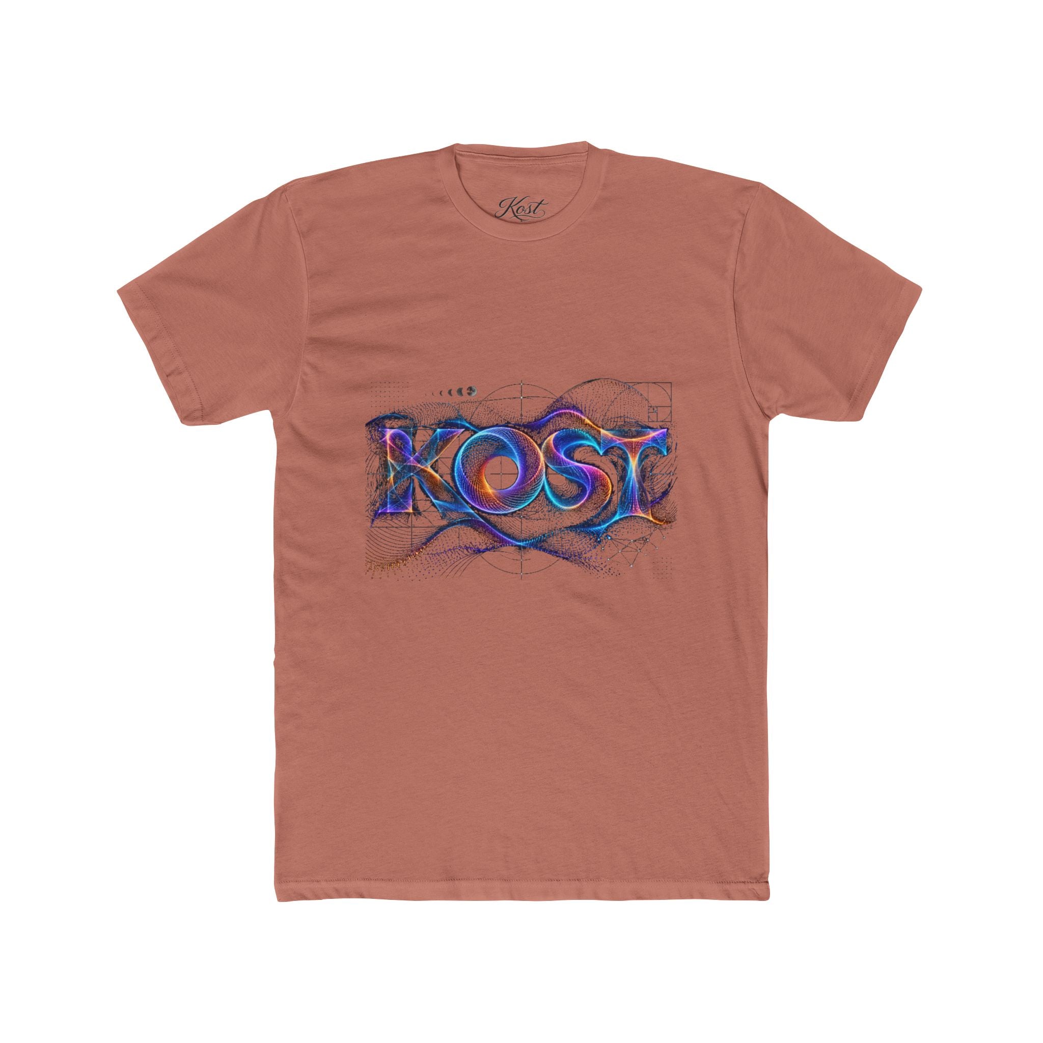 Lost Nebula T‑Shirt — Abstract Colorful 'LOST' Graphic Tee