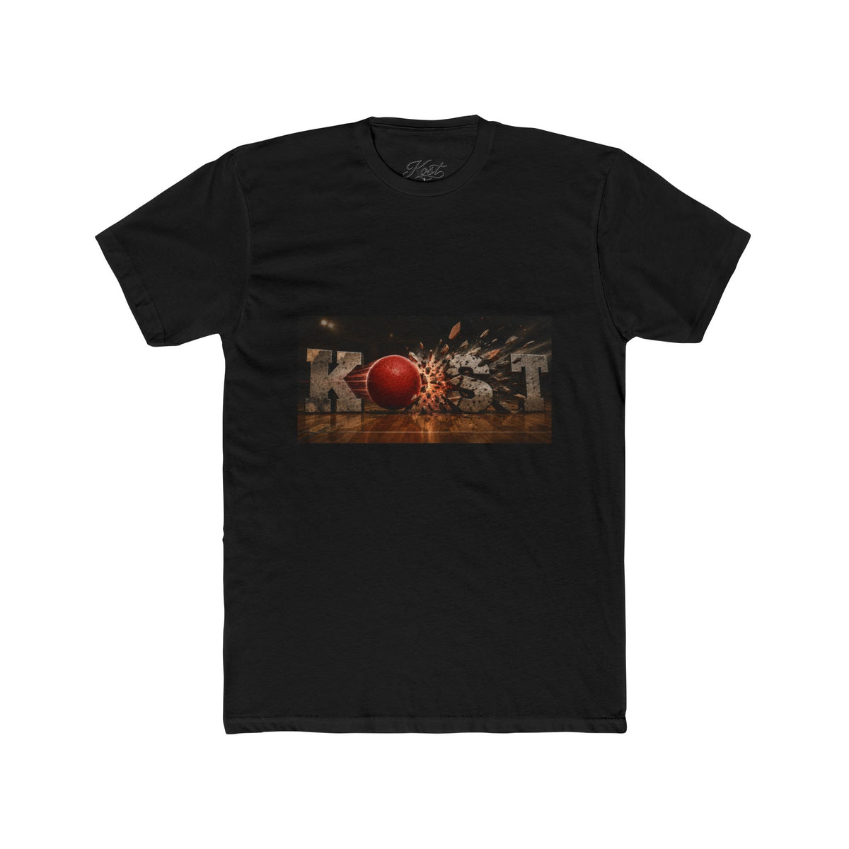 Bowling Strike Graphic Tee — "Kiss It" Pinball-Style Bowling Design
