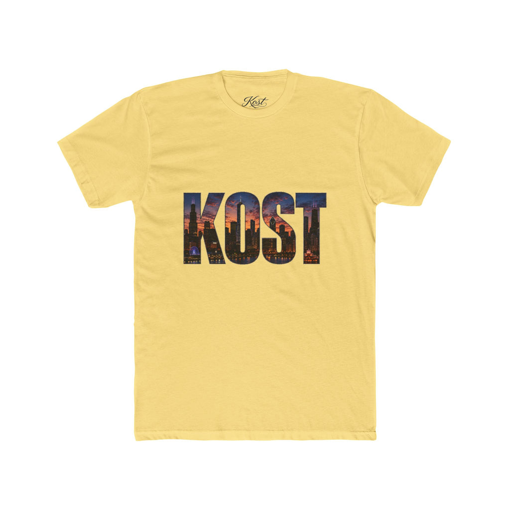 KOST City Skyline Tee — Urban Nightscape Graphic T-Shirt