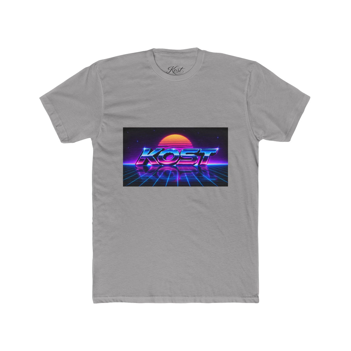 KOST Retro Neon Vaporwave Graphic T-Shirt