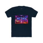 Retro Roller Disco Tee — "KOST" Neon 80s Skate Graphic T-Shirt