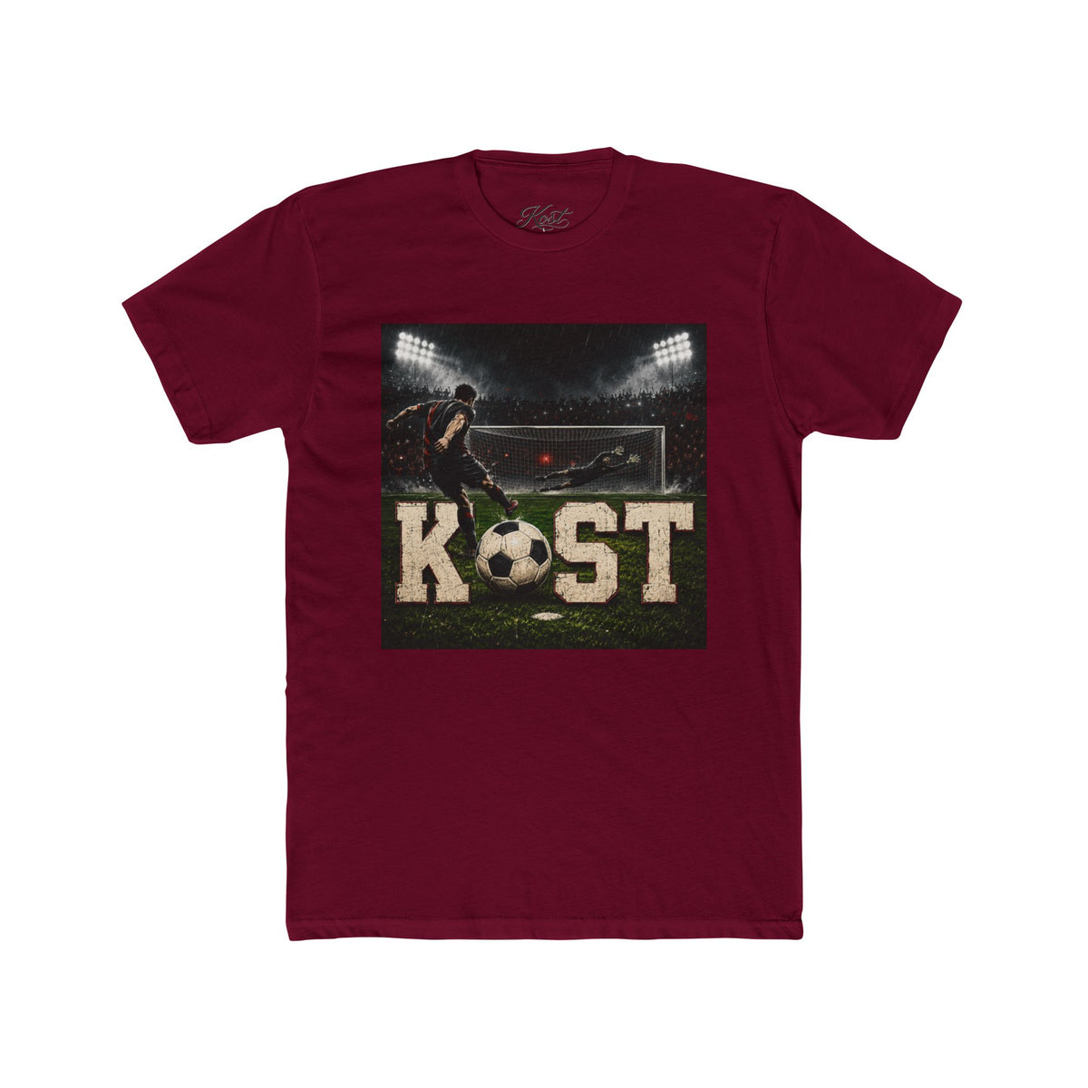 Soccer KOST Graphic Tee — Vintage Goalkeeper Stadium Shirt