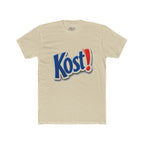 Kost! Logo Graphic Tee — Retro Soda-Style Chest Print Shirt