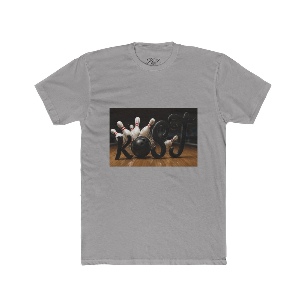 Bowling Strike T‑Shirt — Vintage Pins & Ball Graphic Tee for Bowlers