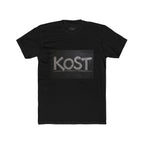 KOST Chalkboard Logo Tee — Vintage Chalk Graphic Cotton T‑Shirt