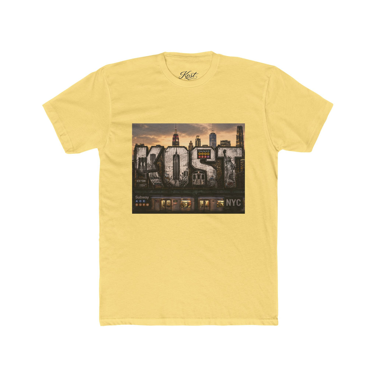 Lost NYC Skyline T‑Shirt — Urban Vintage Cityscape Tee