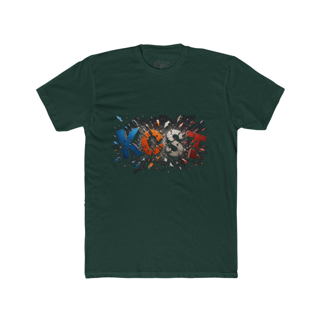 Abstract Color Splash Graphic T-Shirt