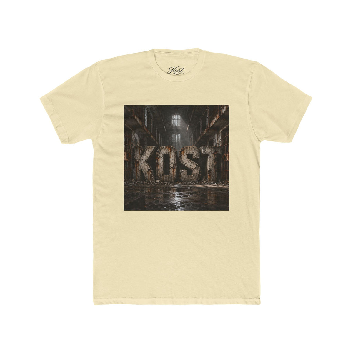 KOST Industrial Graphic Tee — Urban Decay Vintage Lettering Shirt
