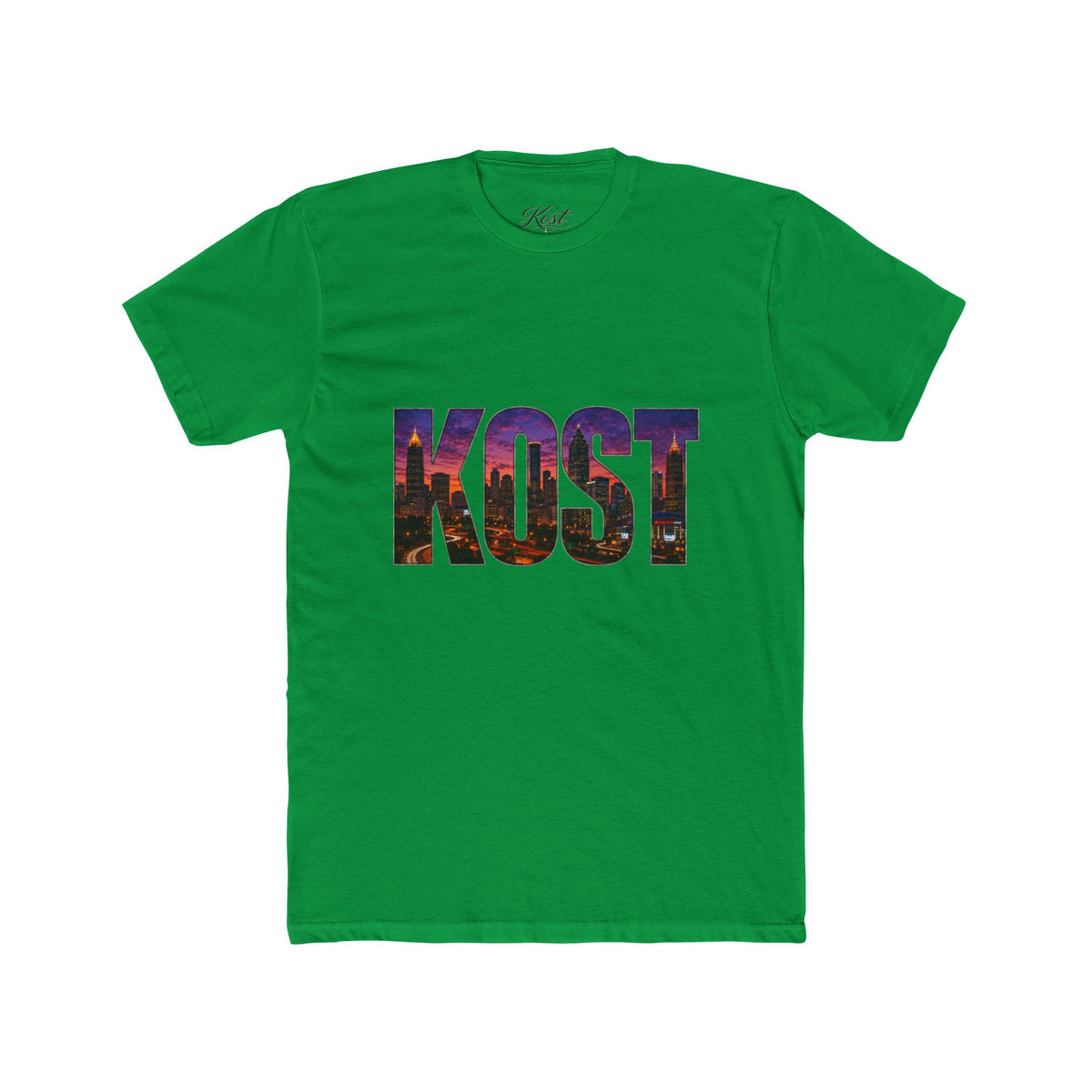 KOST Cityscape Graphic Tee — Urban Skyline Letters T-Shirt