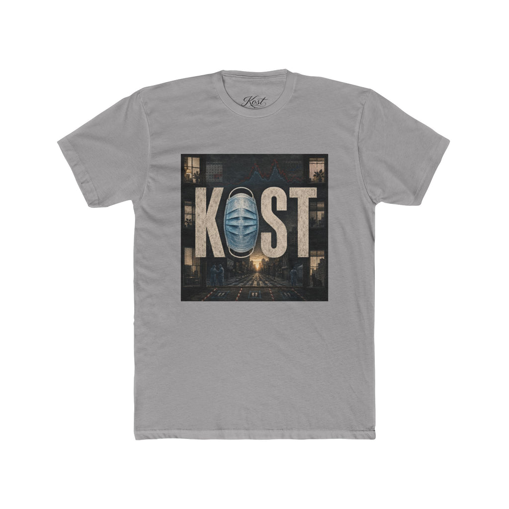 KOST Vintage Microphone Tee — Retro Radio Broadcast Graphic T-Shirt