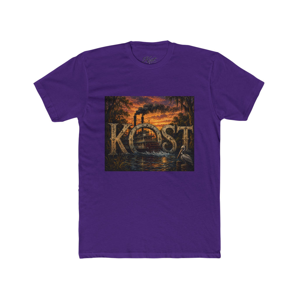 Köst Sunset Steam Tee — Vintage Riverboat Graphic T-Shirt