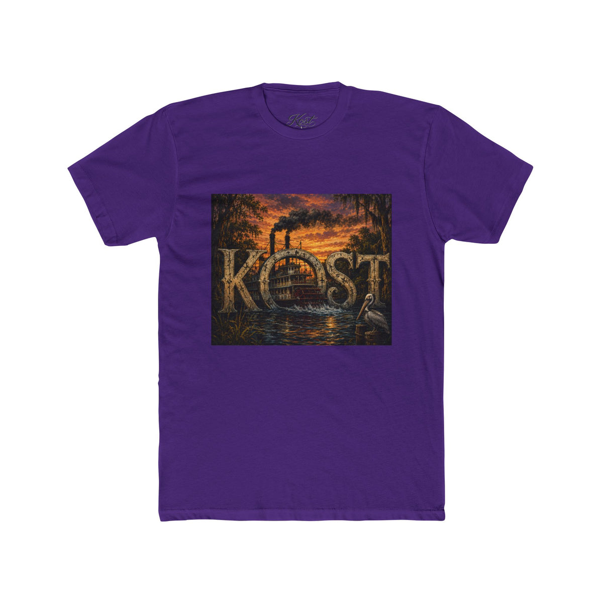 Köst Sunset Steam Tee — Vintage Riverboat Graphic T-Shirt