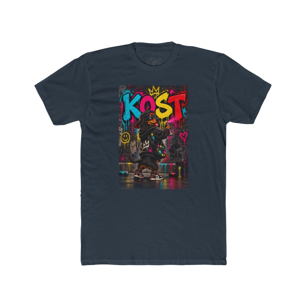 Graffiti Skate Tee — "Kost" Street Art Graphic T-Shirt