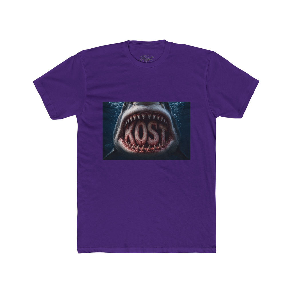 Shark Mouth Graphic Tee – 'KOST' Horror Ocean Shirt