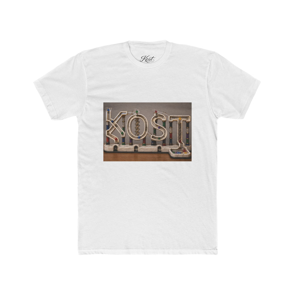 KOST Neon Sign Graphic Tee — Vintage Industrial Urban Shirt