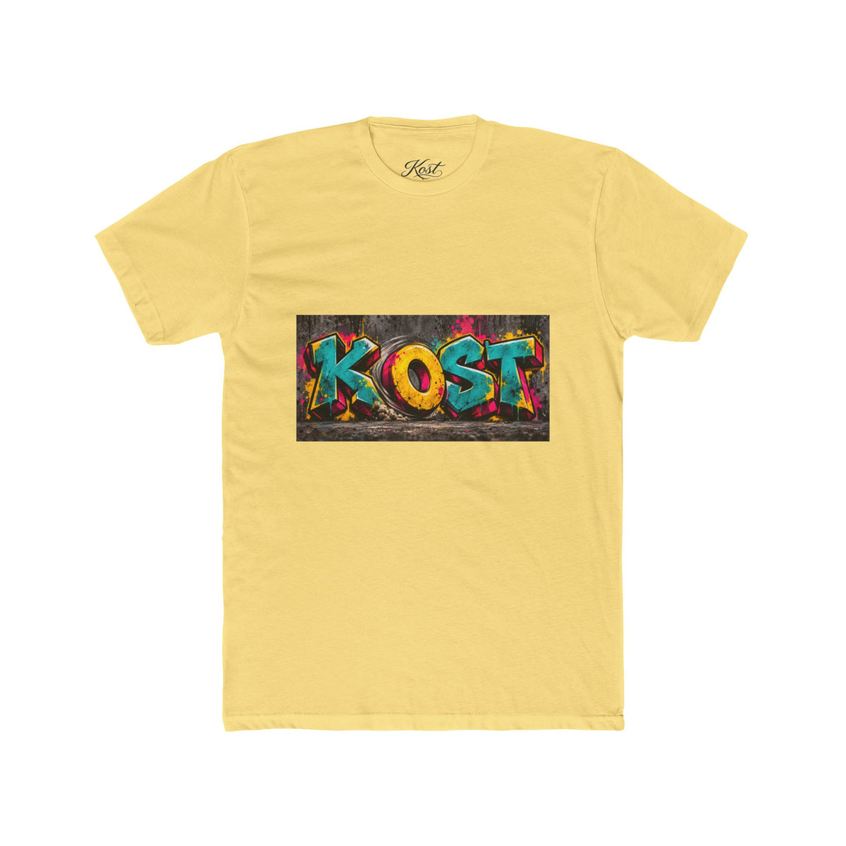 KOST Graffiti Tee — Colorful Street Art Crewneck