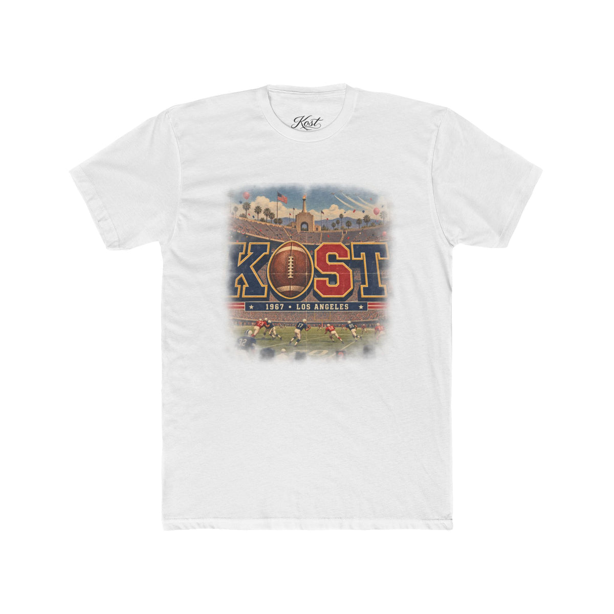 Costa Mesa Vintage Surf Tee — "COSTA" Retro Beach Graphic T-Shirt