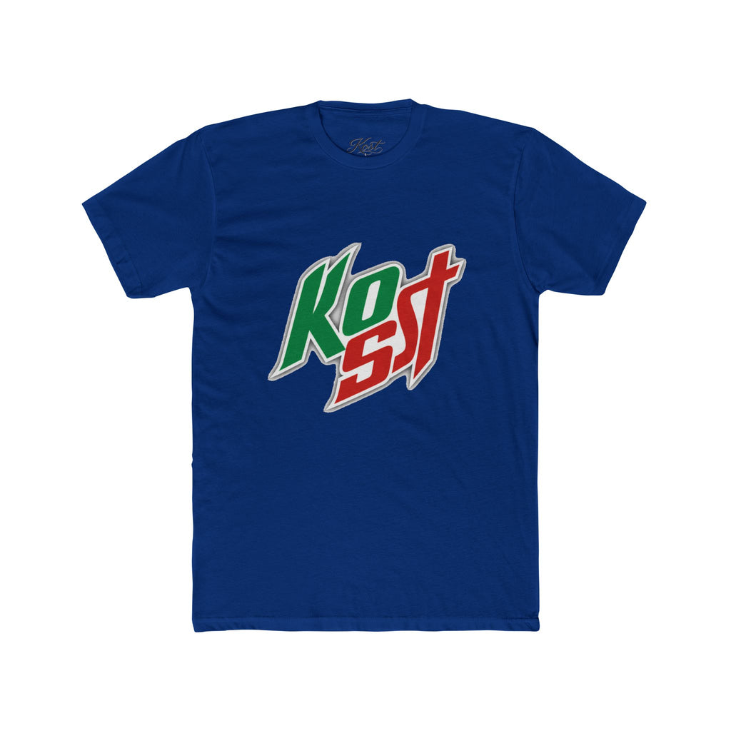 Kost Logo Tee — Retro Green & Red Graphic T-Shirt