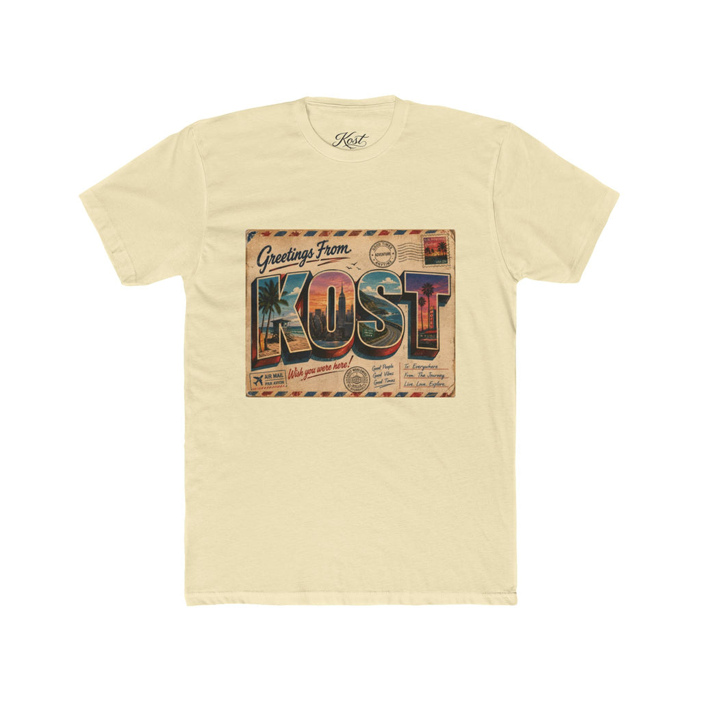 Greetings From KOST Vintage Postcard Tee