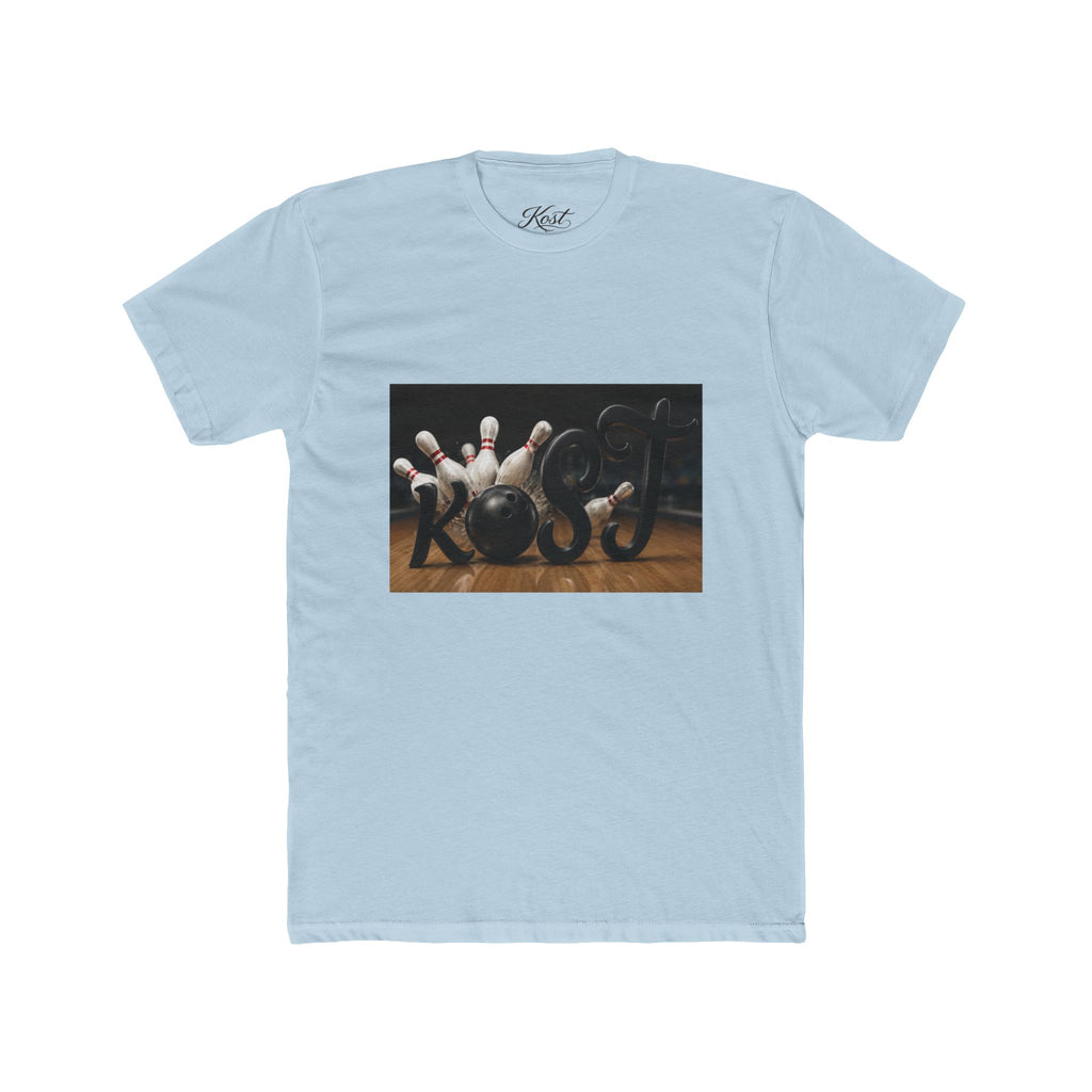 Bowling Strike T‑Shirt — Vintage Pins & Ball Graphic Tee for Bowlers