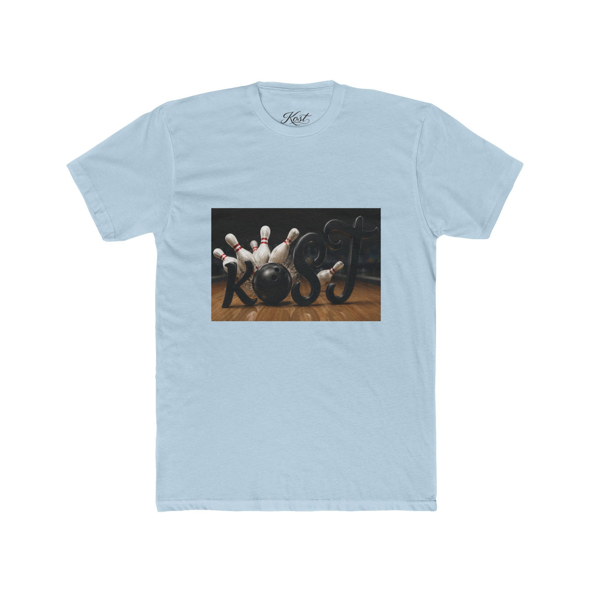Bowling Strike T‑Shirt — Vintage Pins & Ball Graphic Tee for Bowlers