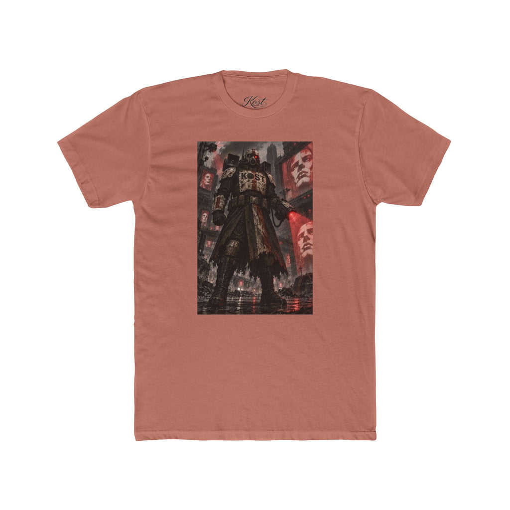 Anime Cyberpunk Tee — Shadow Ronin Cityscape Graphic