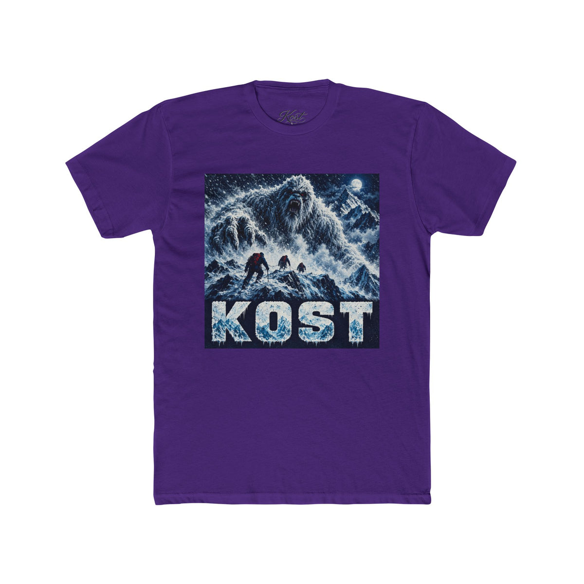 KOST Surf Wave Crew Tee — Ocean Wave Graphic T-Shirt