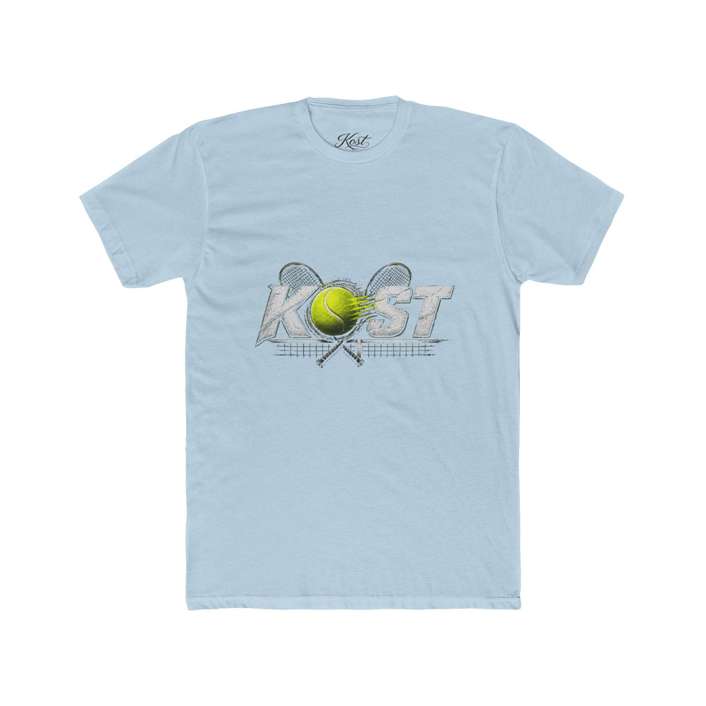 Tennis Boost Graphic Tee — Vintage Ball & Racket Sports Shirt