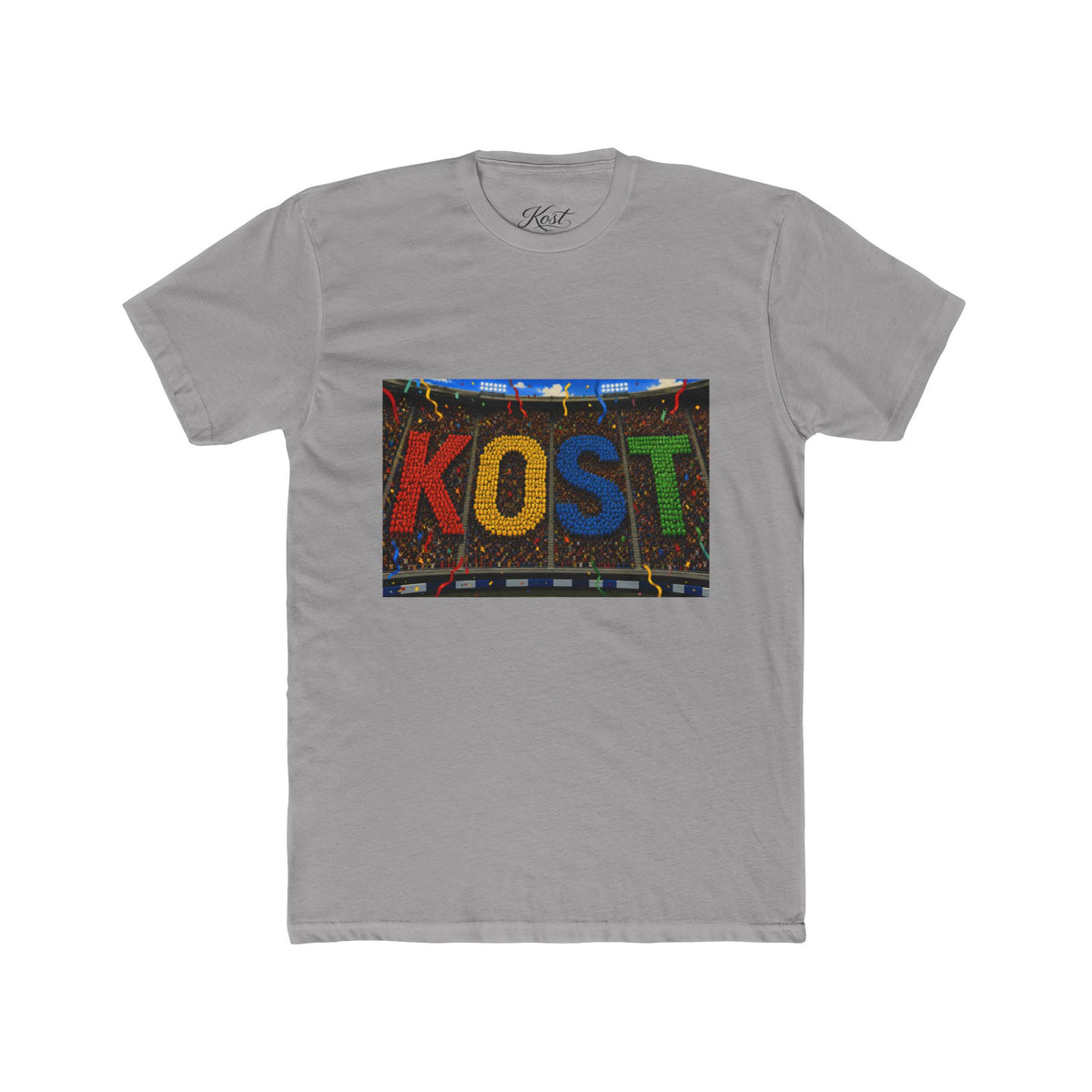 KOST Color Block Stadium Tee — Graphic Crewneck T-Shirt