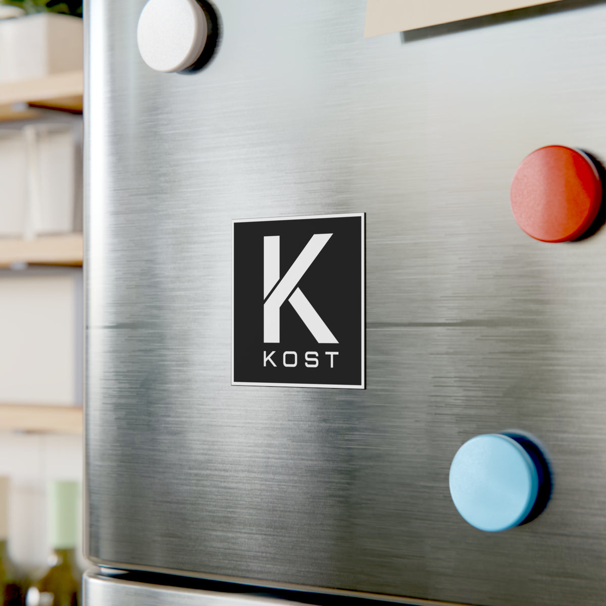 KOST Logo Square Magnet