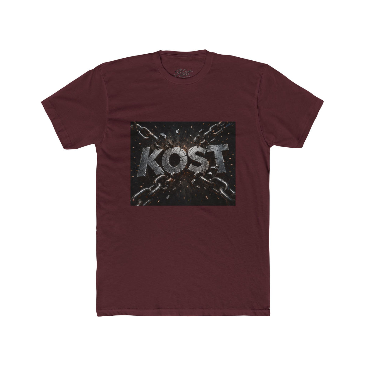 KOST Graphic T-Shirt – Distressed Rock-Inspired Cotton Tee