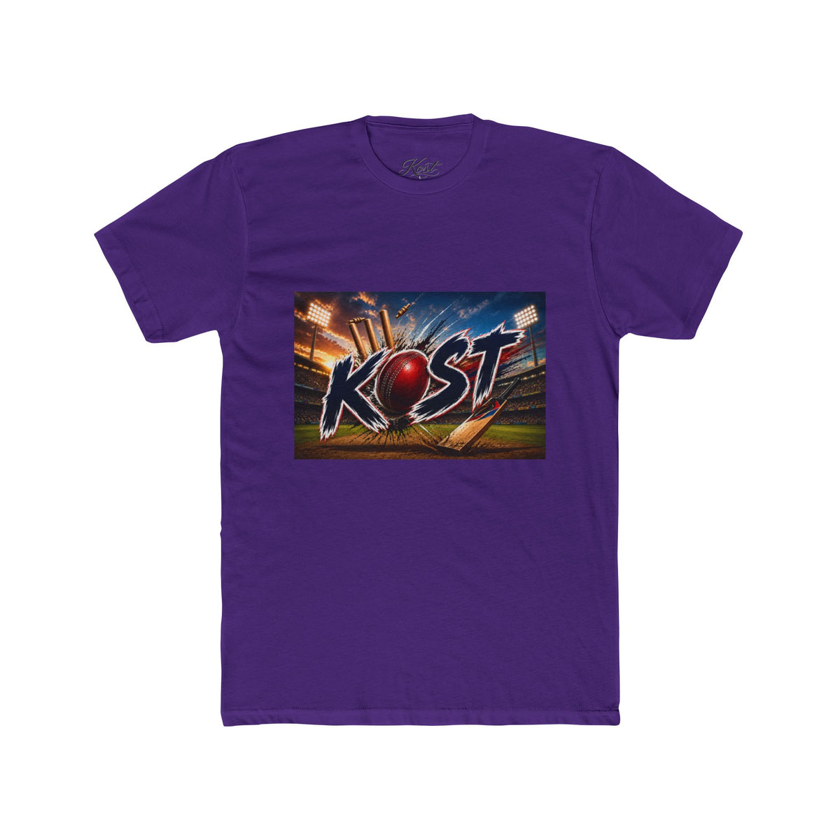 KØST Football Graphic Tee — Retro Stadium Logo Crewneck